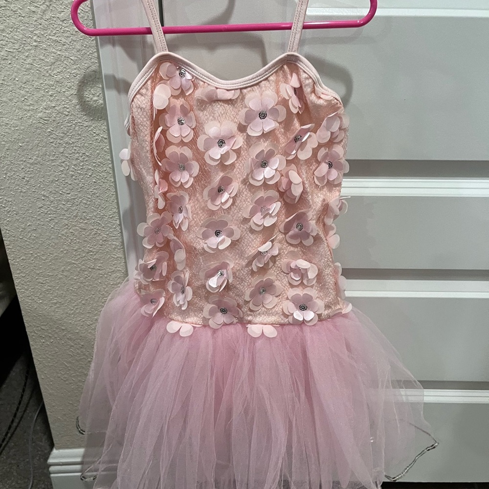 Pink Floral Kids Costume
